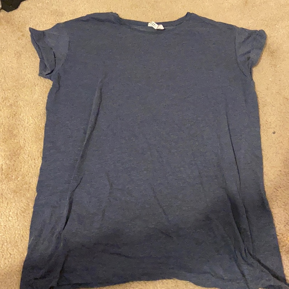 H&M oversized navy t shirt